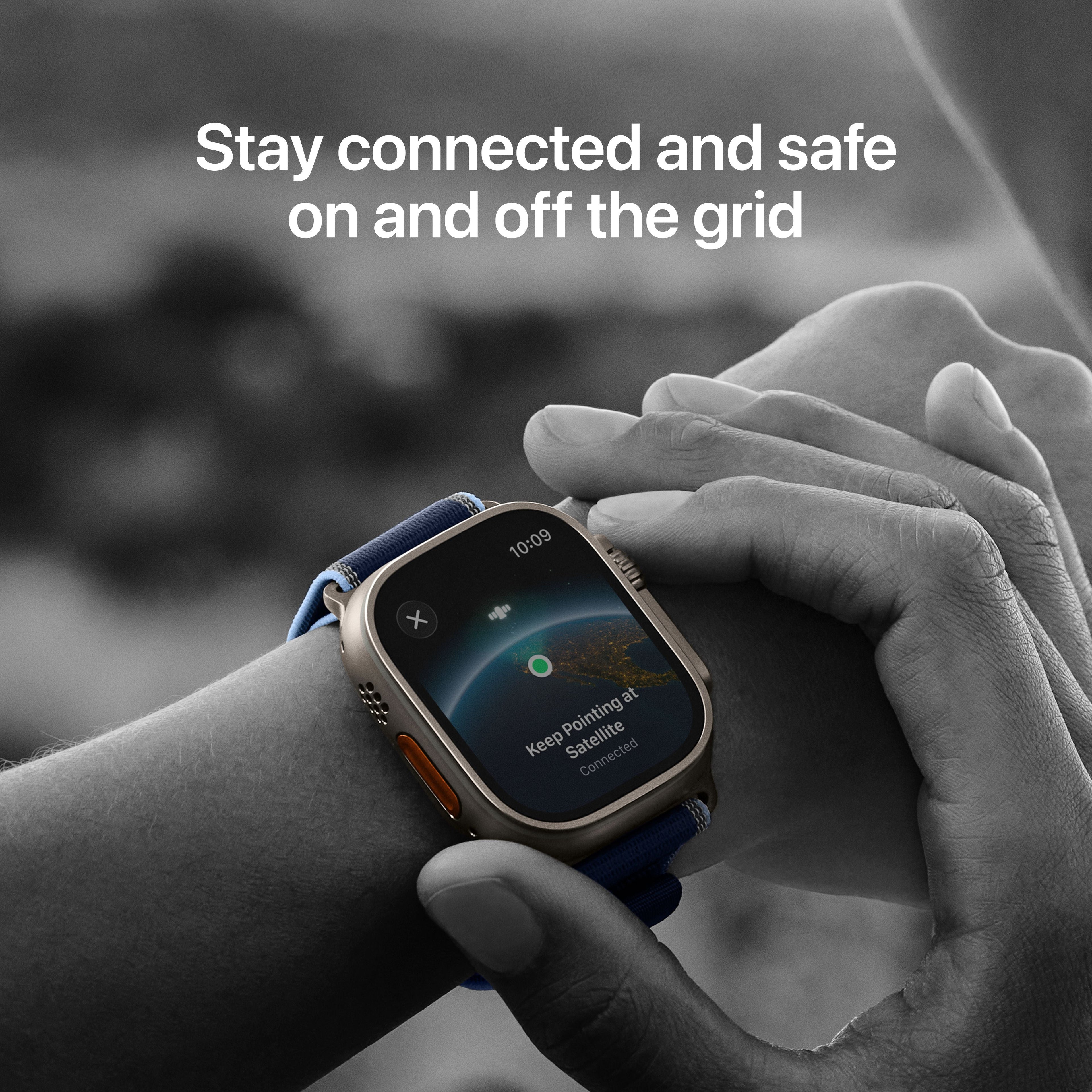 Apple Watch Ultra 3 | Light Blue | Alpine Loop
