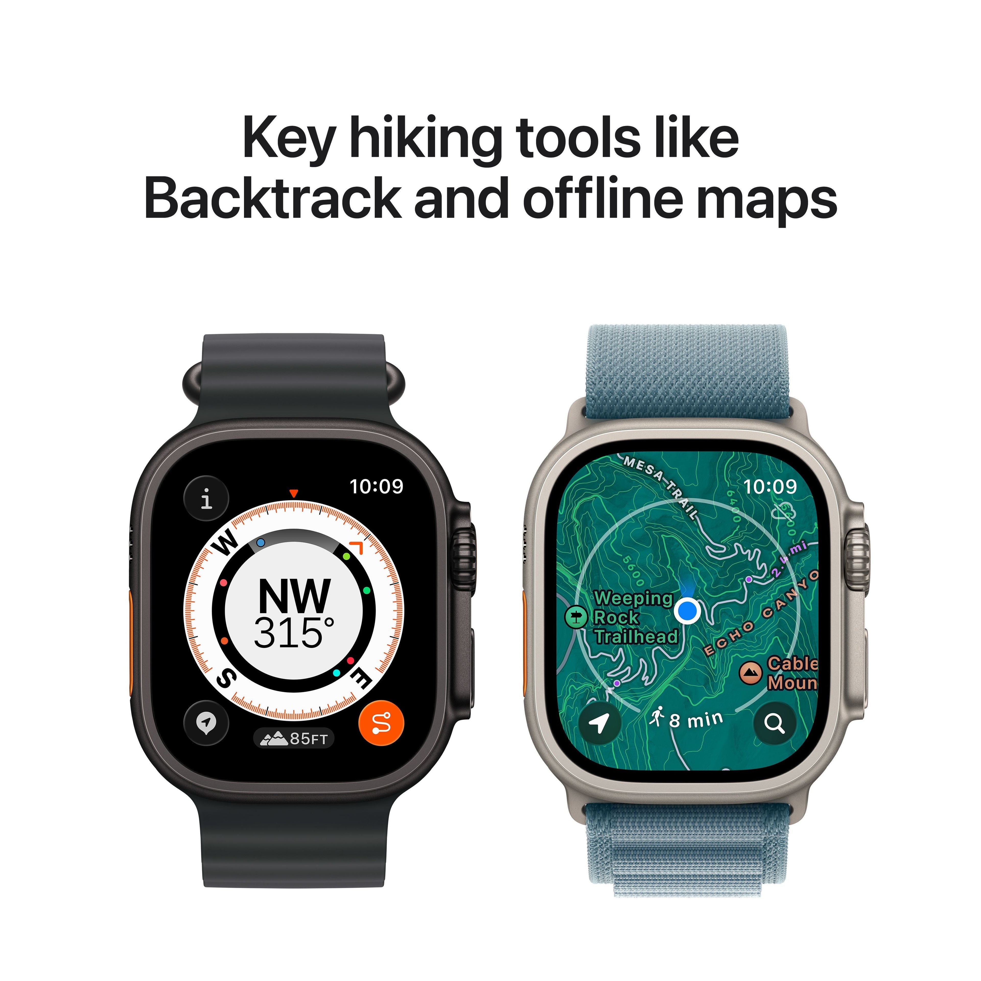 Apple Watch Ultra 3 | Light Blue | Alpine Loop