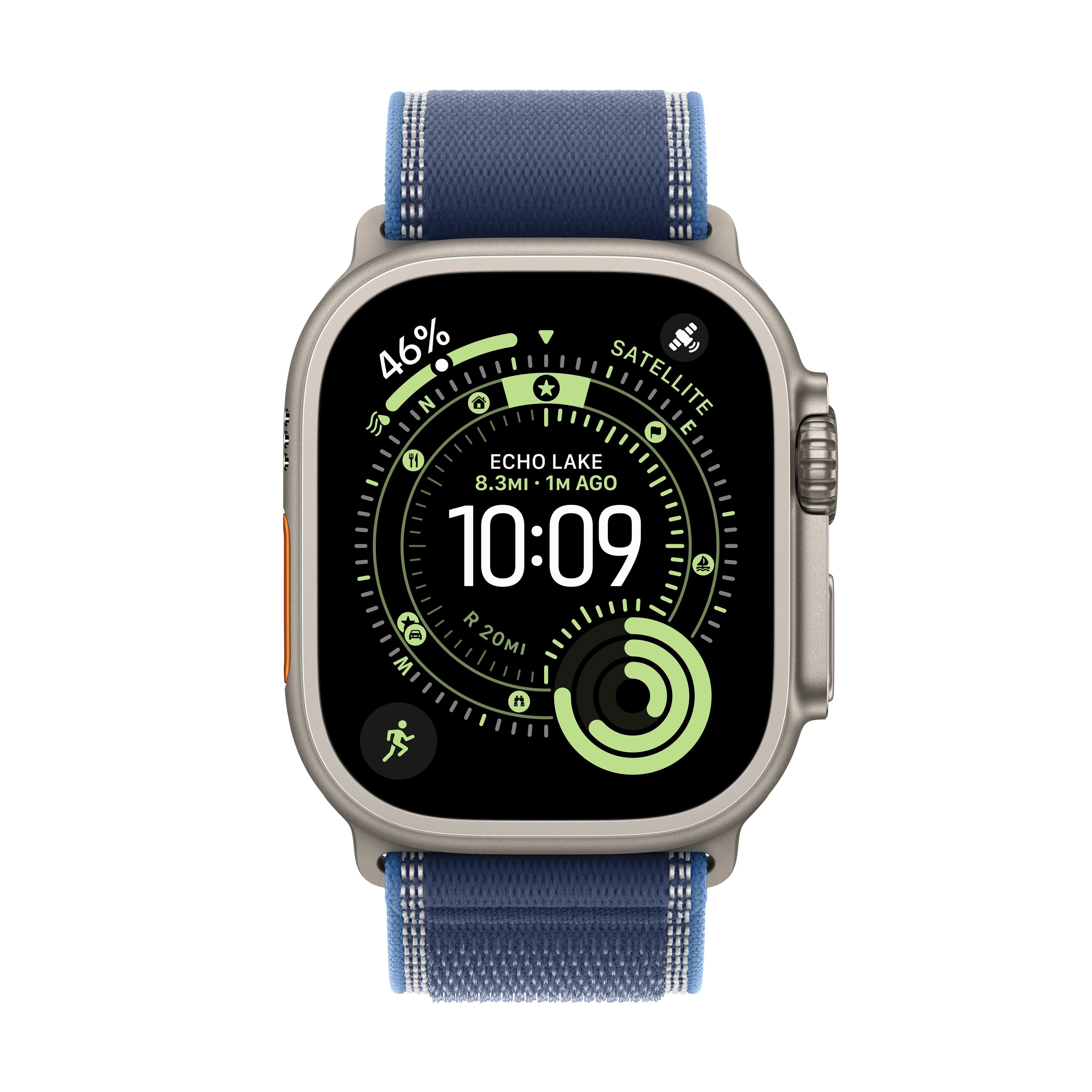 Apple Watch Ultra 3 | Light Blue | Alpine Loop