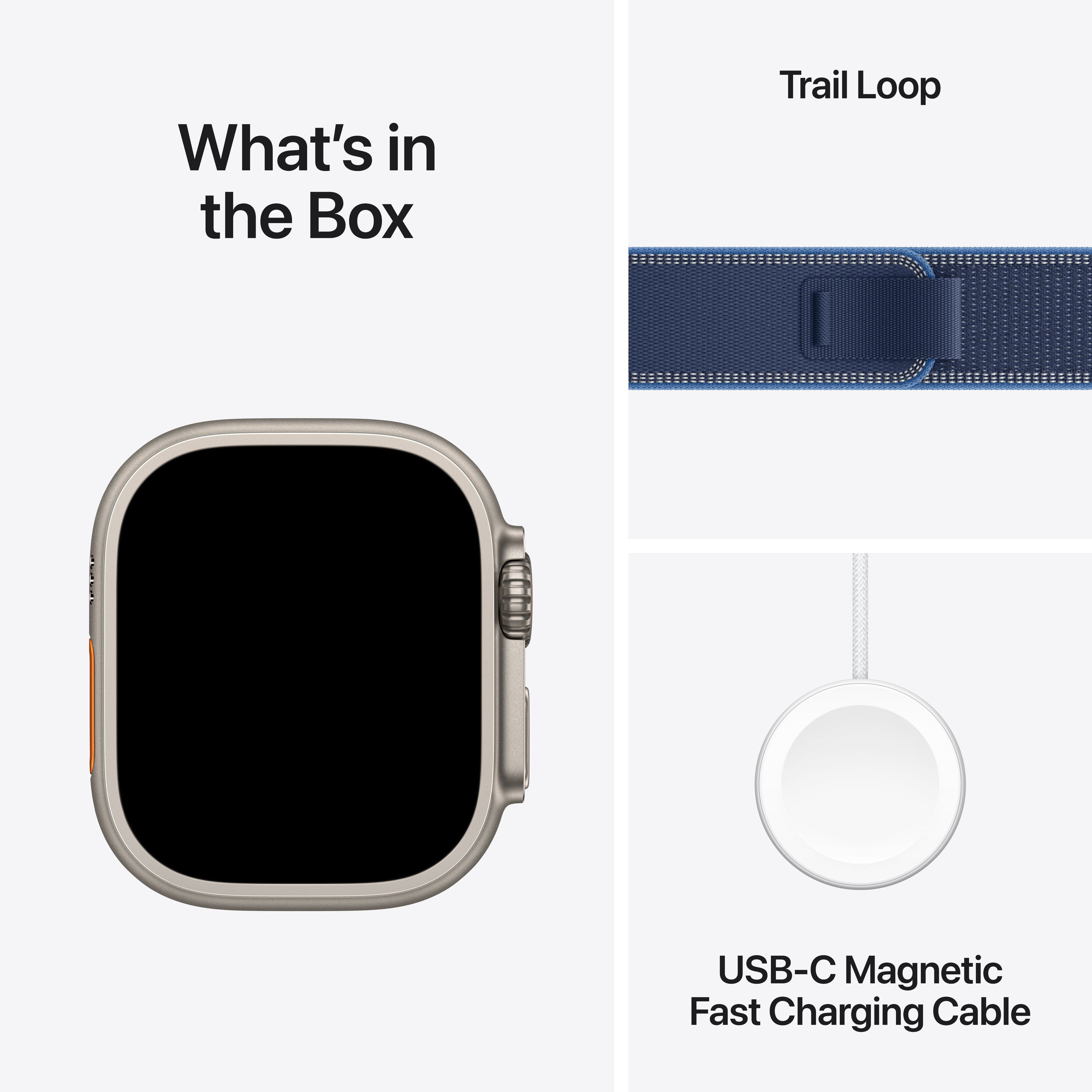 Apple Watch Ultra 3 | Bleu Clair | Bracelet Alpine