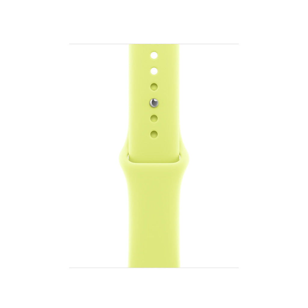 Apple Watch Series 11 - Aluminium | Jaune Fluo | Bracelet Sport Jaune Fluo