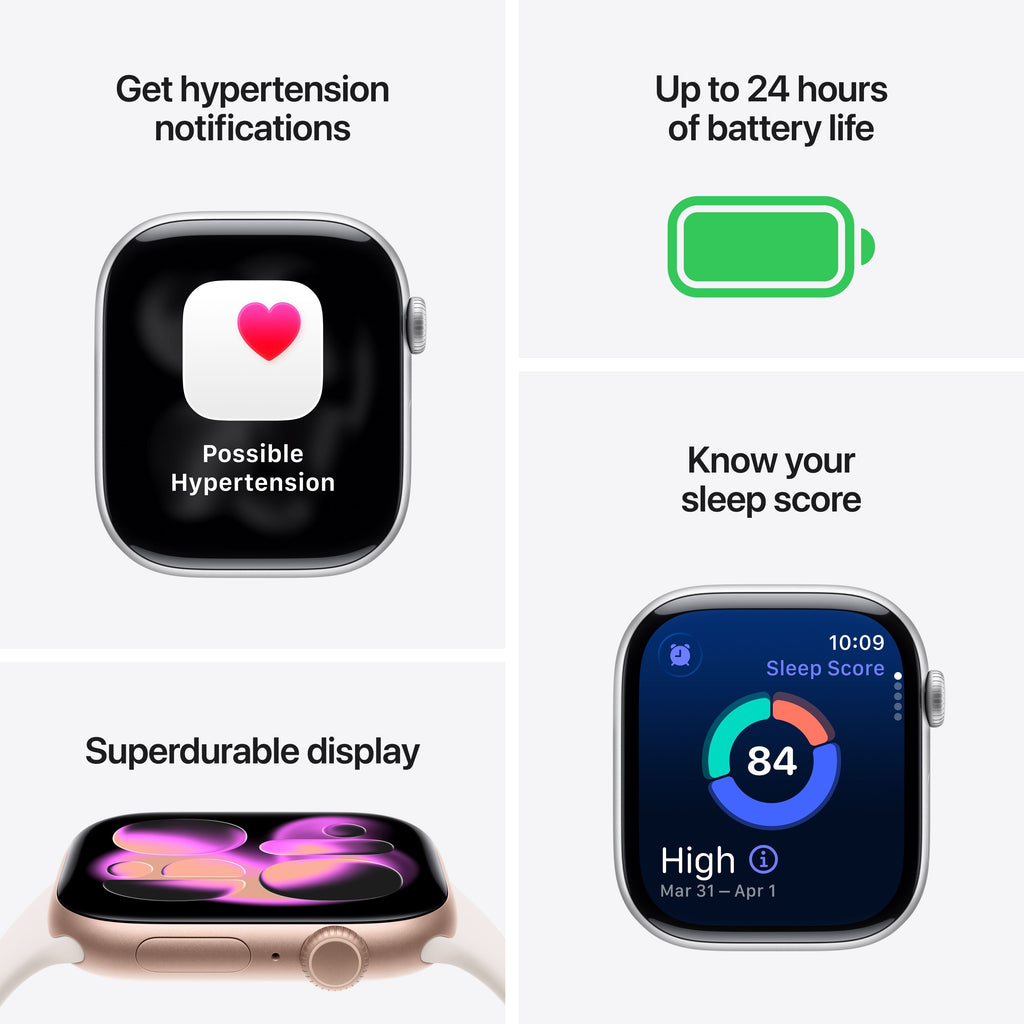 Apple Watch Series 11 - Aluminum | Neon Yellow | Neon Yellow Sport Band
