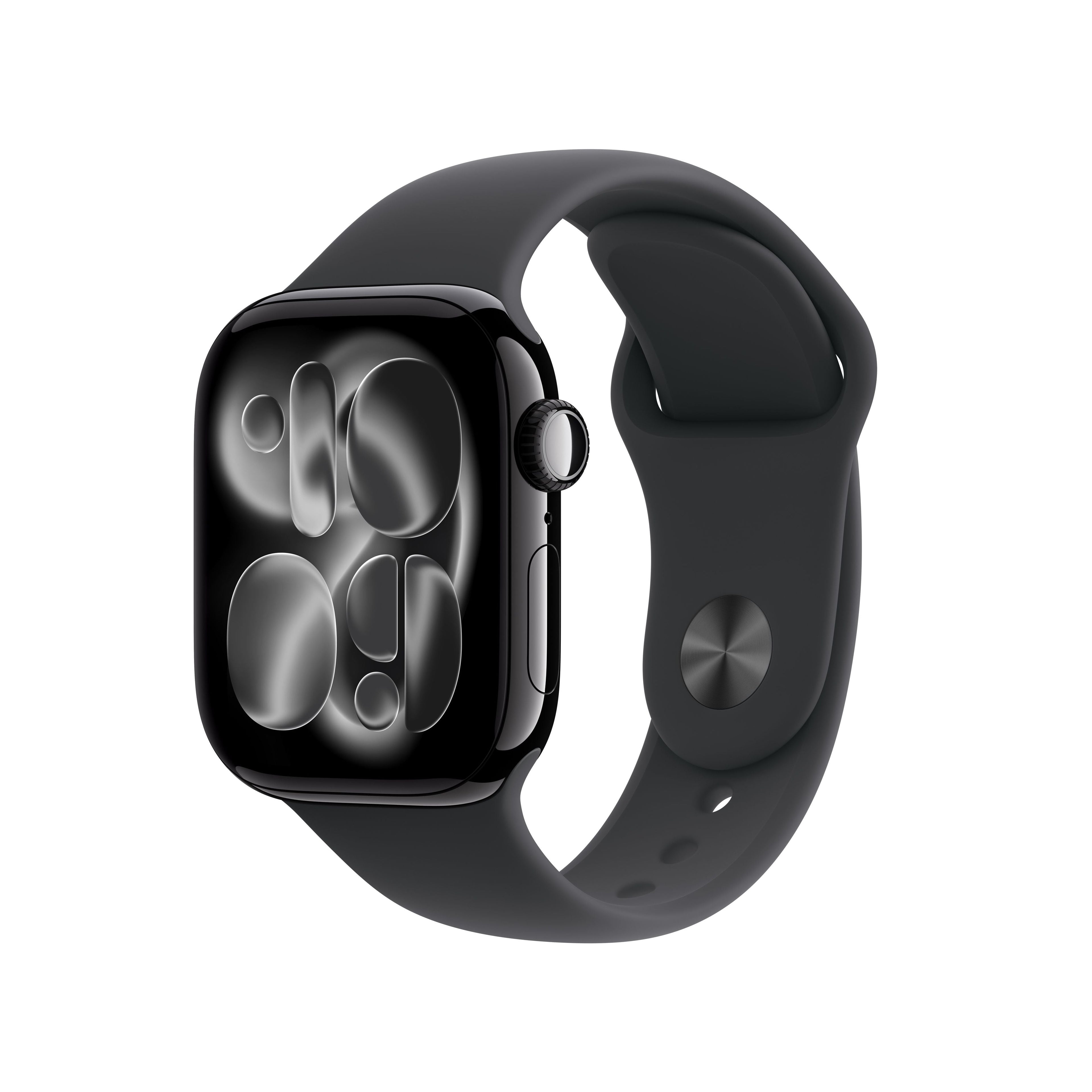 Apple Watch Series 11 - Aluminium | Noir Intense | Bracelet Sport Noir