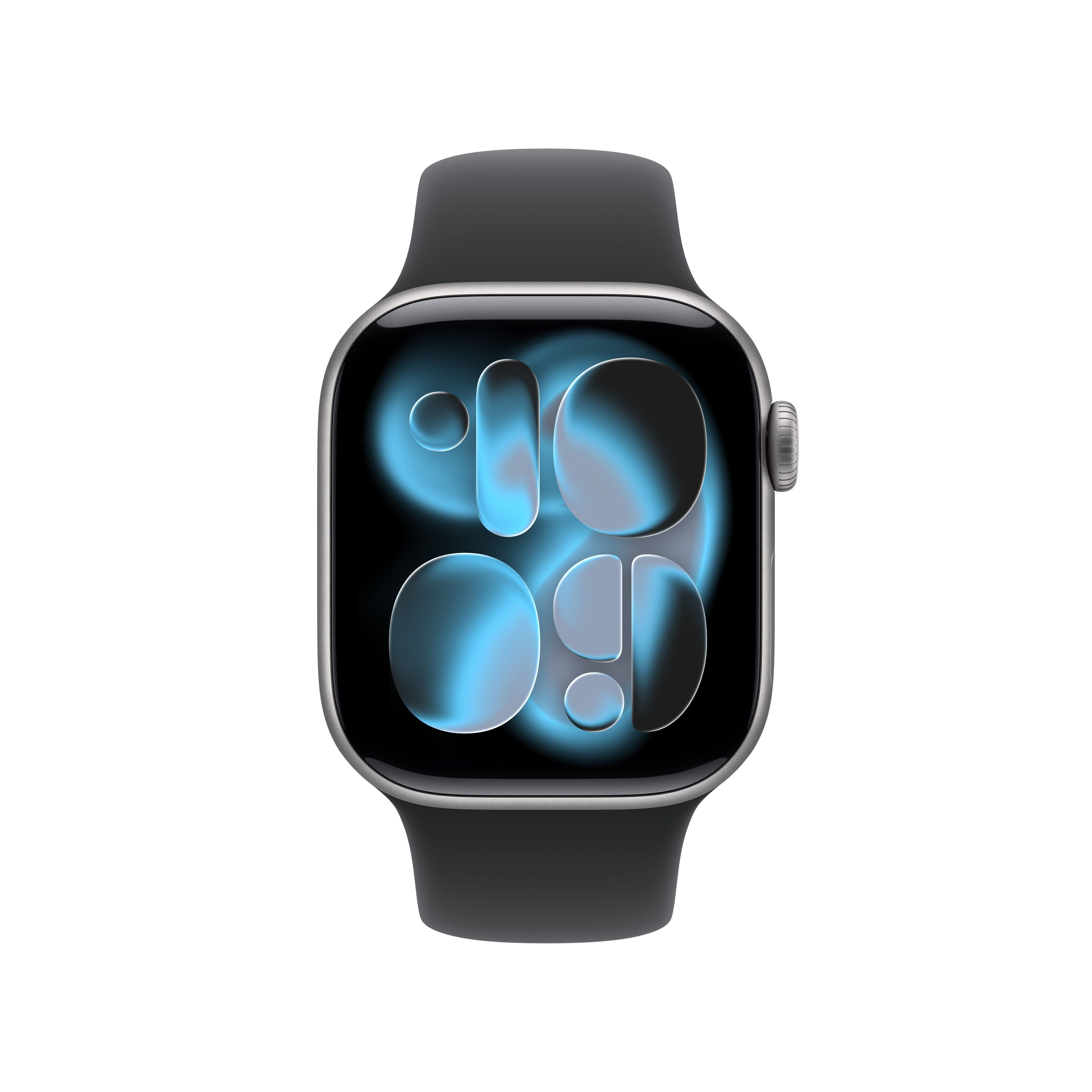 Apple Watch Series 11 - Aluminium | Noir Intense | Bracelet Sport Noir